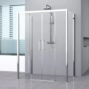 Душевой уголок 150x80 KUADRA 2A+F+F Novellini KUADRA