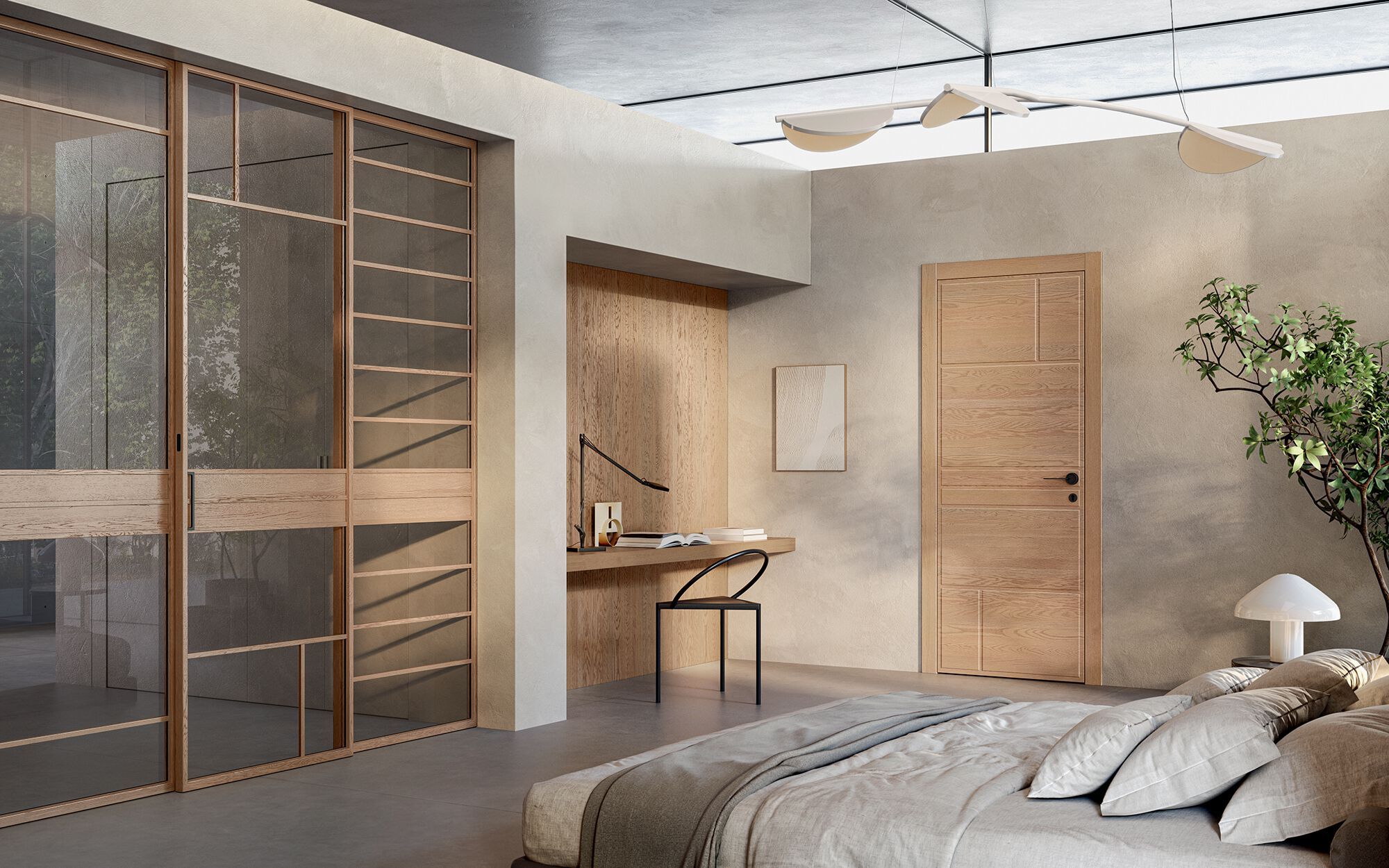 Стеклянная дверь GAROFOLI нас ARCH-00003229 - Вид №1