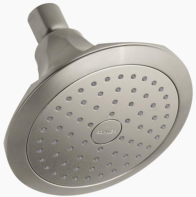 KOHLER Однофункциональная насадка для душа Memoirs 2,5 галлона в минуту с технологией всасывания воздуха Katalyst K-457-AK-BN 