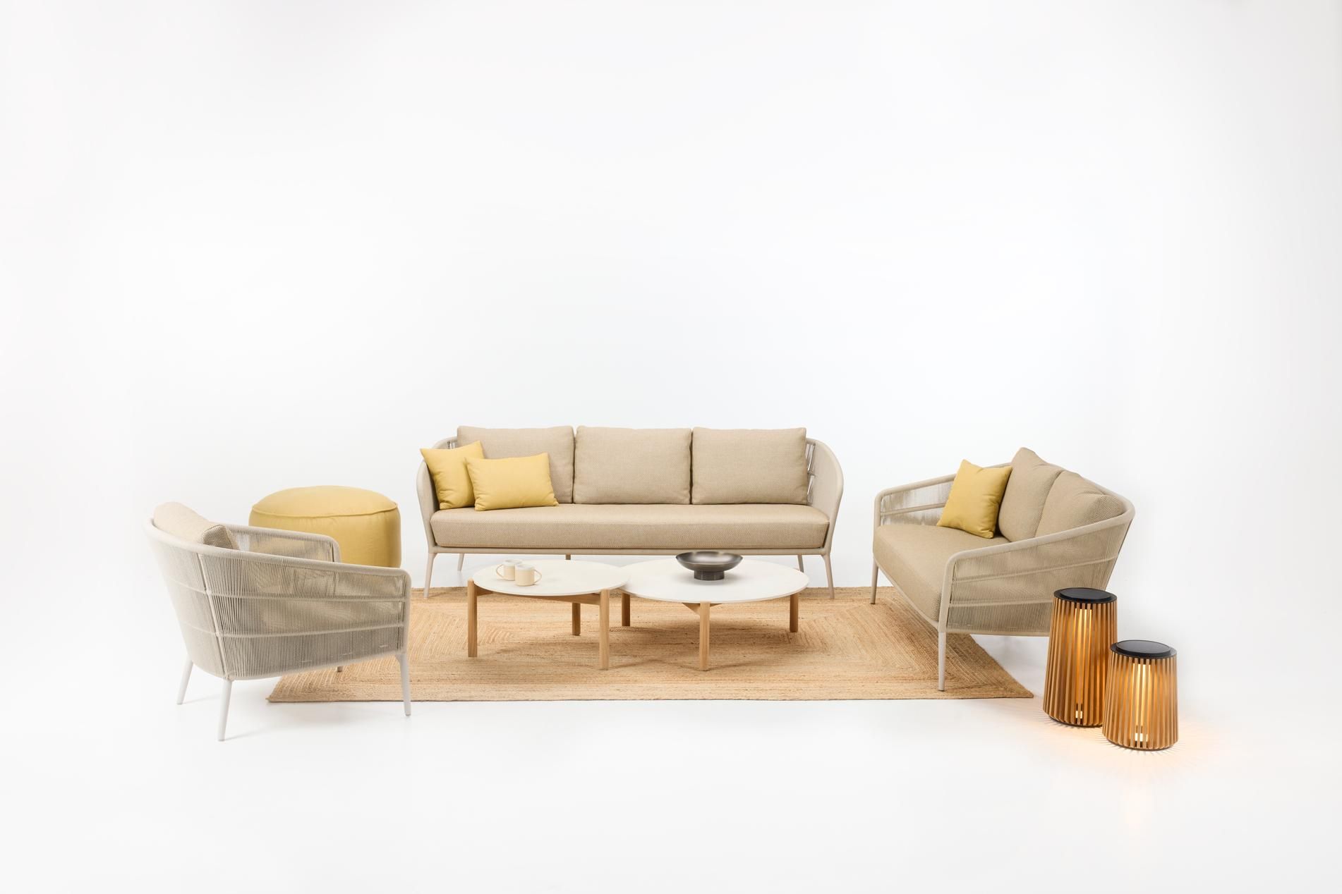 Тканевое садовое кресло с подлокотниками Vincent sheppard Akari ARCH-00114806 - Вид №4