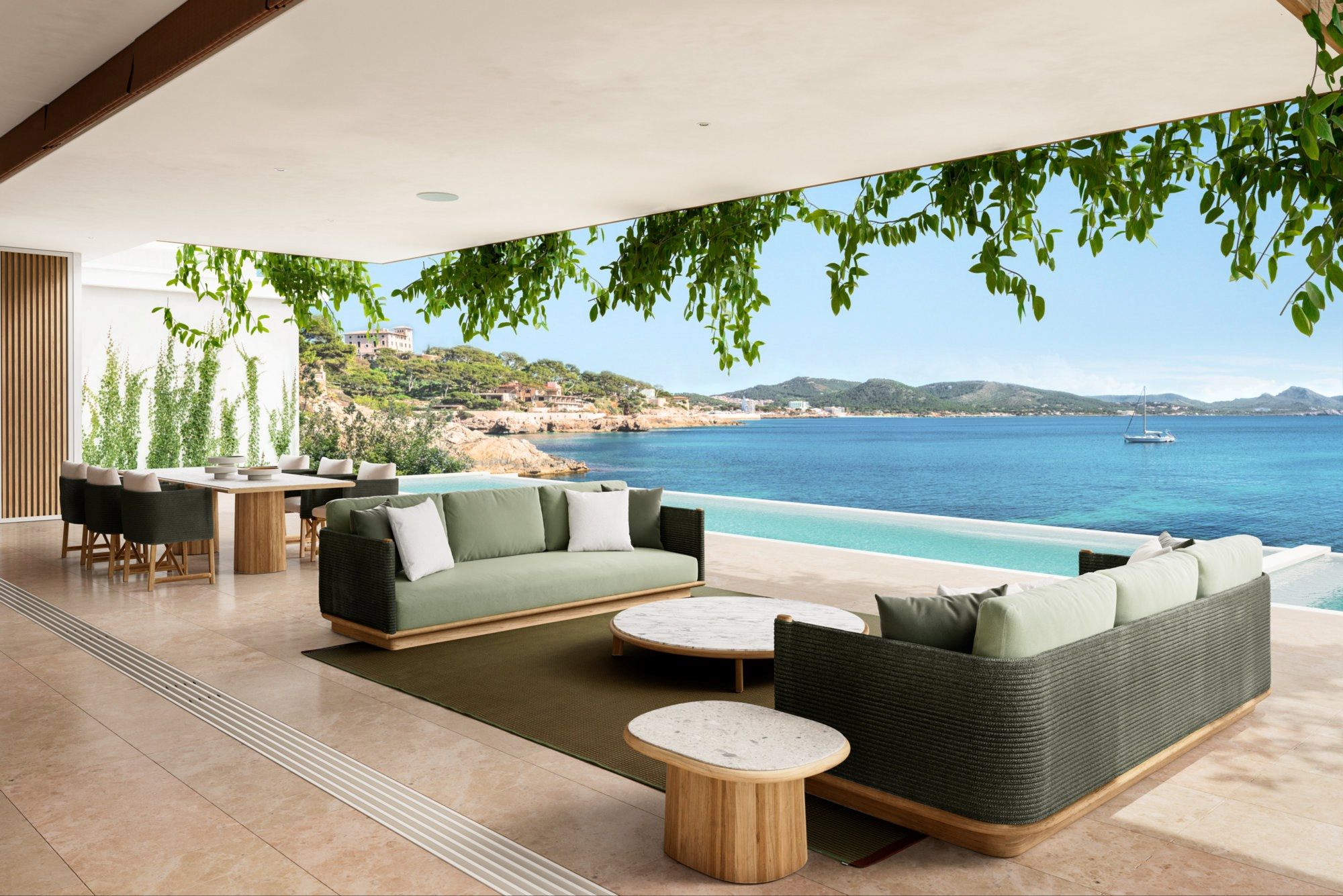 Круглый низкий журнальный столик Kettal ARCH-00149626 - Вид №7