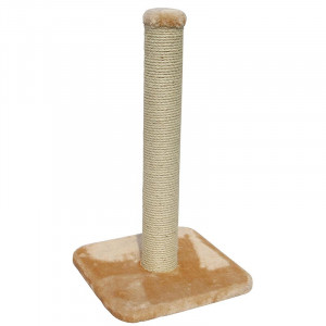 ПР0033762 Когтеточка для кошек Столбик 35х35х62см D=9см Foxie