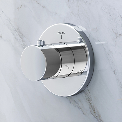 F0800100 Переключатель на три положения монтируемый в стену хром шт. AM.PM 