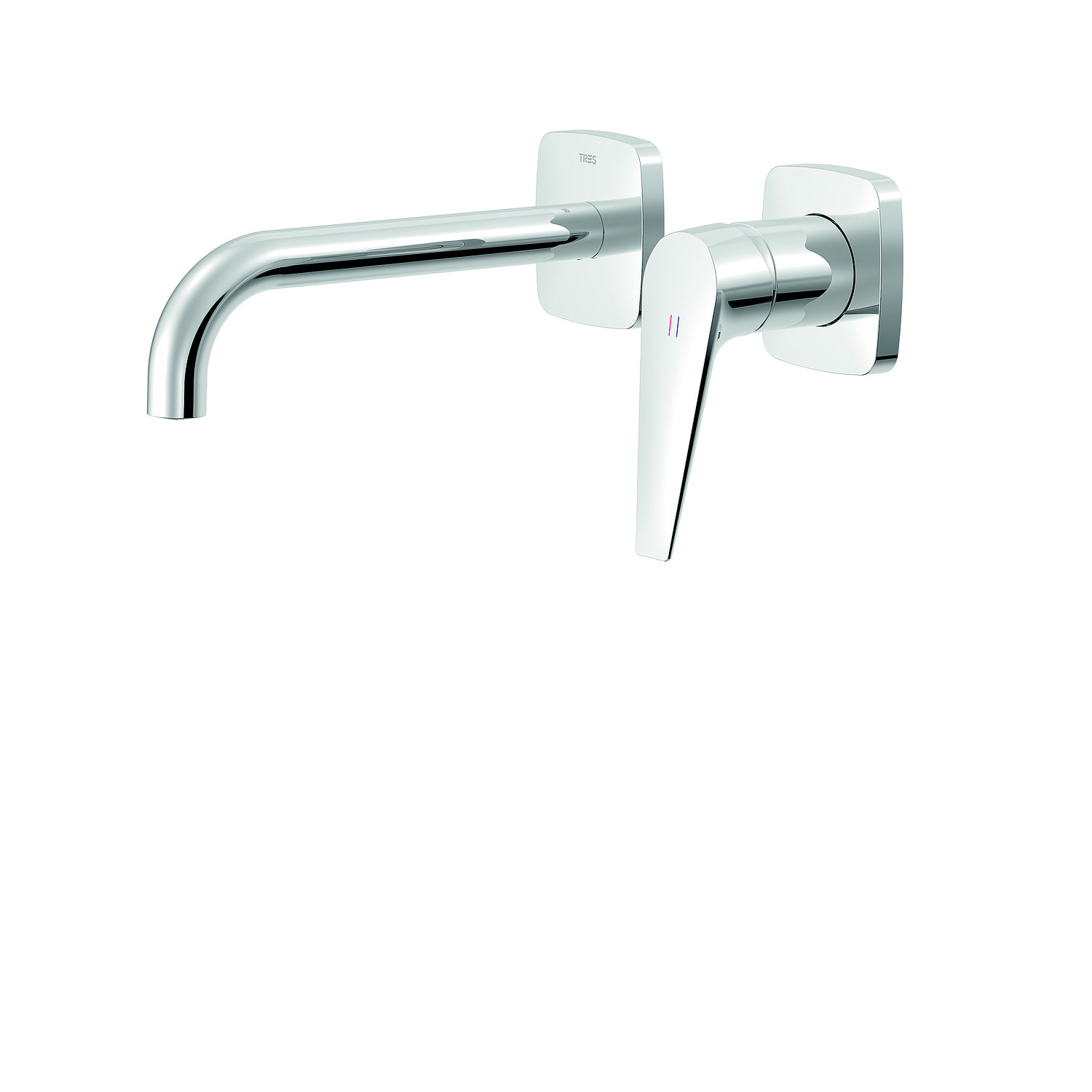 Однорычажный настенный смеситель для умывальника CANIGÓ PLUS-21820081 TRES Canigo