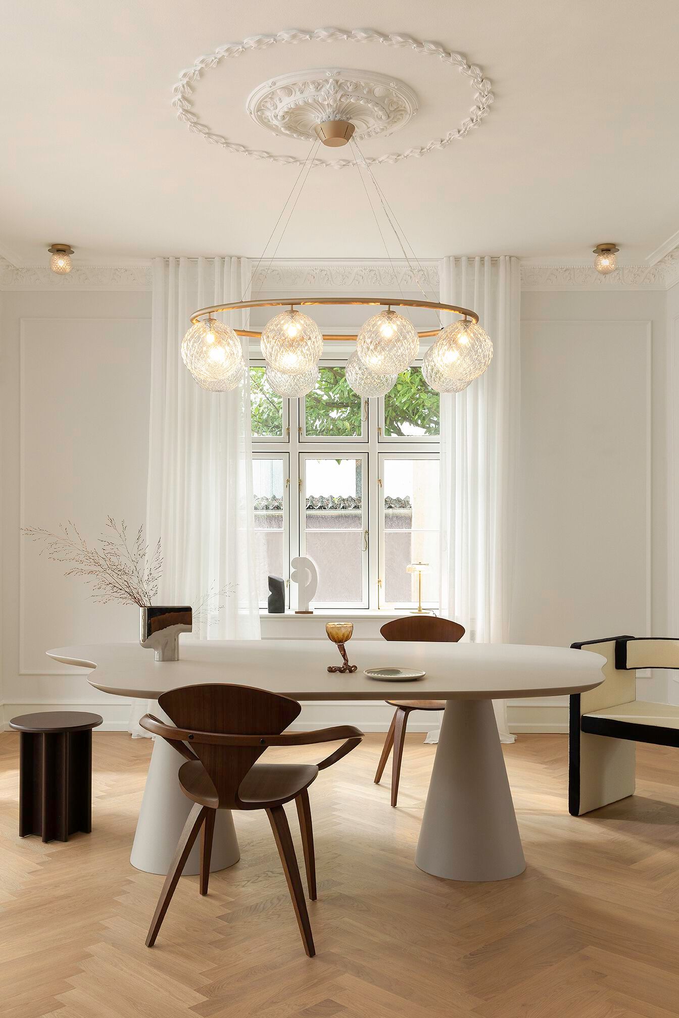 Опаловое стекло светодиодный подвесной светильник Nuura Miira ARCH-00062209 - Вид №7