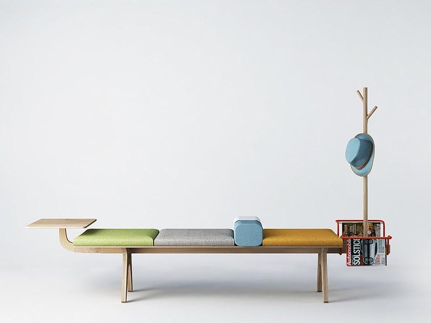 Tuna Ofis Скамья из ткани без спинки sun-id-1467033 - Вид №6