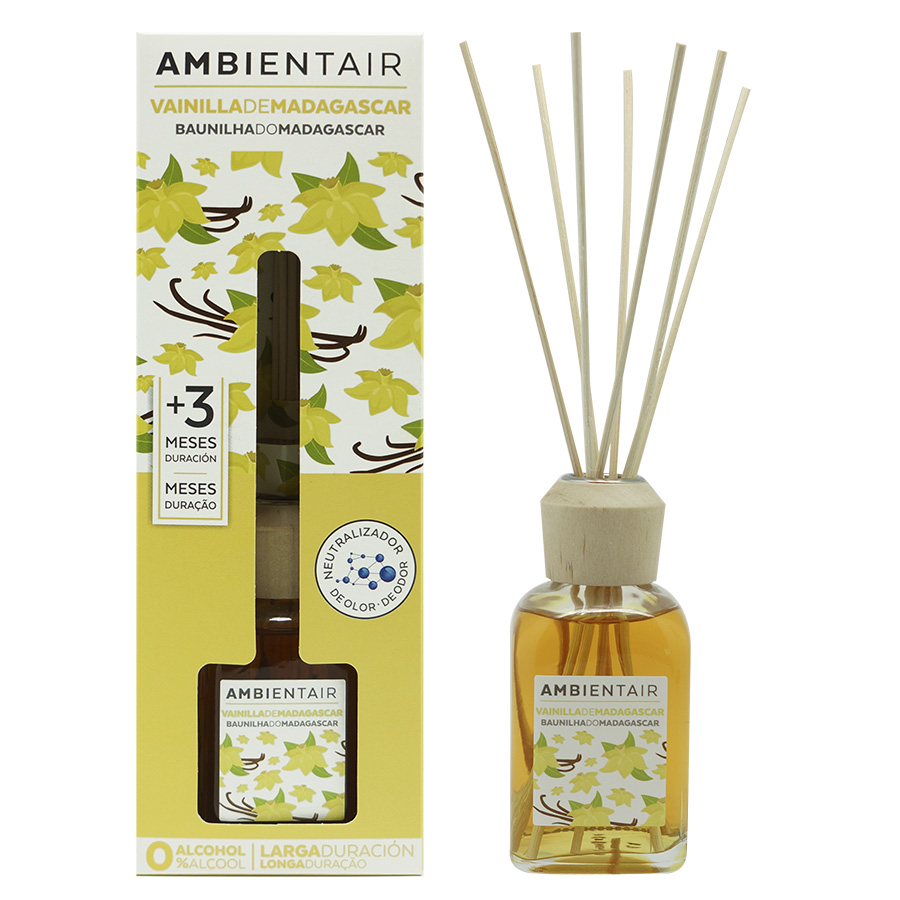MK100VNAAGC Диффузор ароматический мадагаскарская ваниль 100 мл Ambientair 