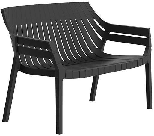 VONDOM 2-местный садовый диван из полипропилена Spritz 56025 - Вид №1