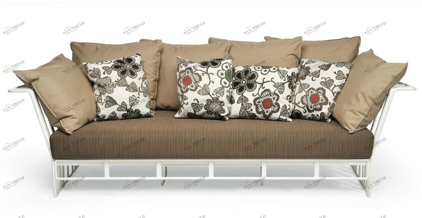 Roberti Садовый диван из алюминия Hamptons graphics sun-id-1380131