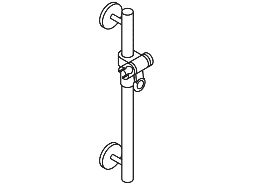 950.33.10090 держатель для душа HEWI Greifen  - Вид №2