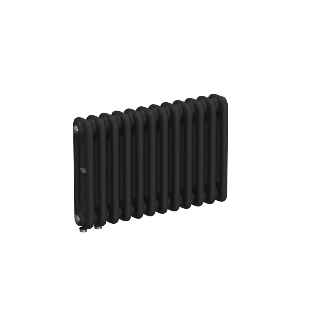 Радиатор трубчатый Rifar Tubog TUB 3037-12AN DV1 300/107 12 секций нижнее подключение сталь черный 89350360 STLM-2139196