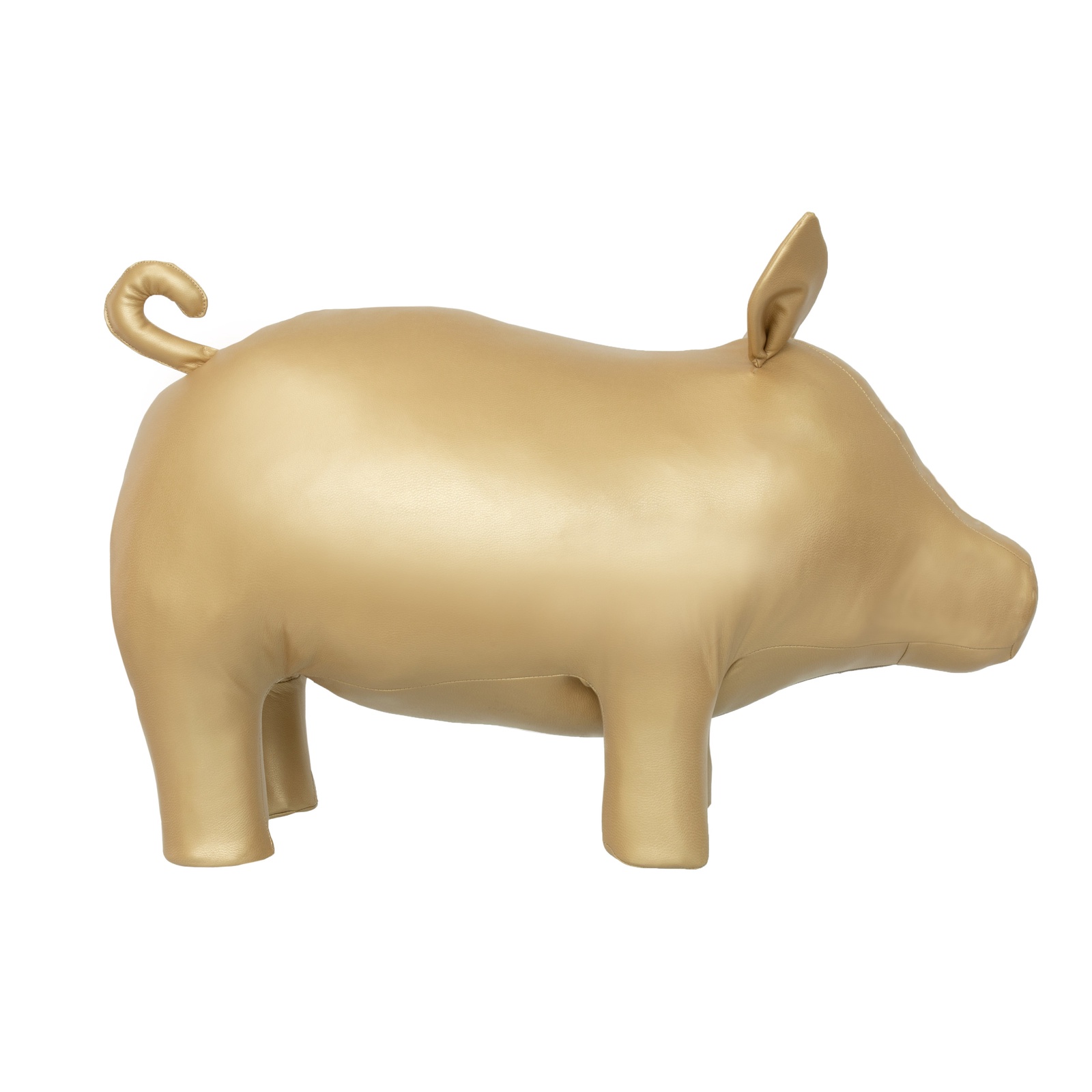 Пуфик-мини детский золотой "Кабан", 67 см LESET  00-3833179 Разноцветный Santreyd  - Вид №1