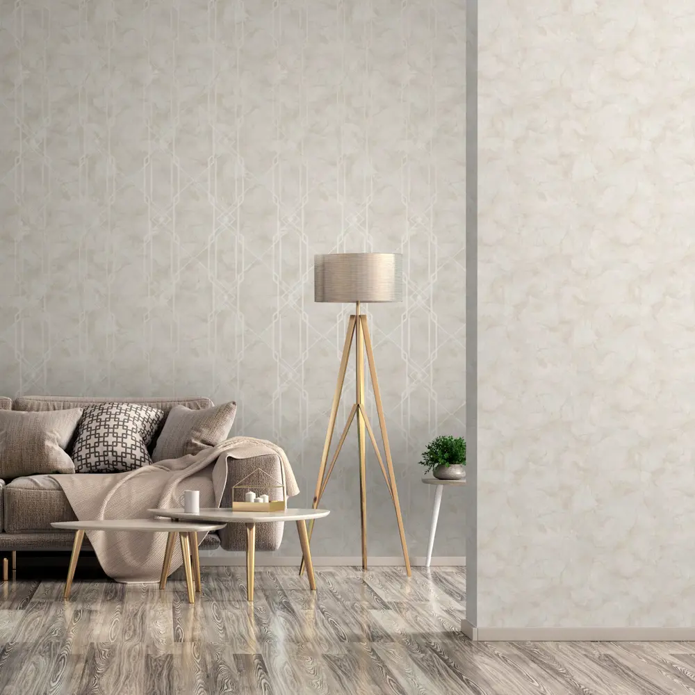 Erismann Corsica: Флизелиновые обои бежевые для элегантного интерьера 88910090 STLM-1506798 - Вид №4