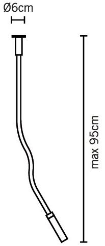Fabbian Настенный светильник из силикона с гибким кронштейном Snake sun-id-1477489 - Вид №6