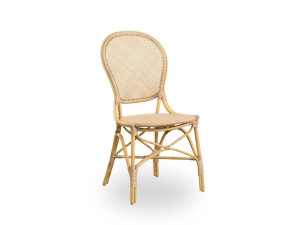 Стул медальона сада из Alu-ротанга и ArtFibre