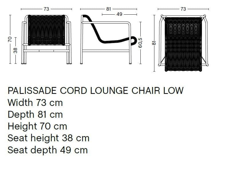 Садовое кресло с подлокотниками In Stock Hay ARCH-00024802 - Вид №3