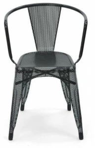 Tolix Стул из металлической сетки с подлокотниками A