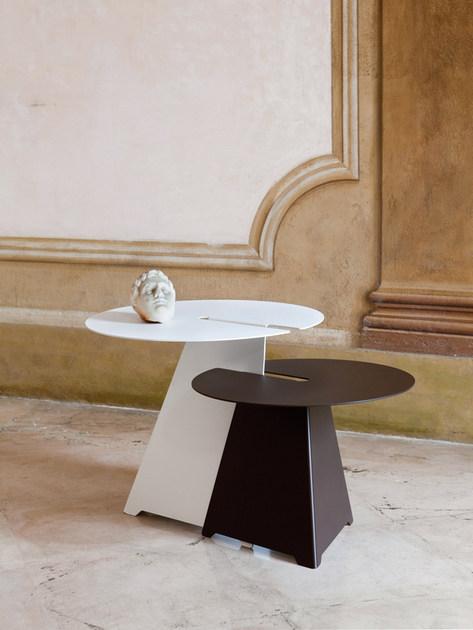 B-LINE Круглый журнальный столик из стали sun-id-1449305 - Вид №4