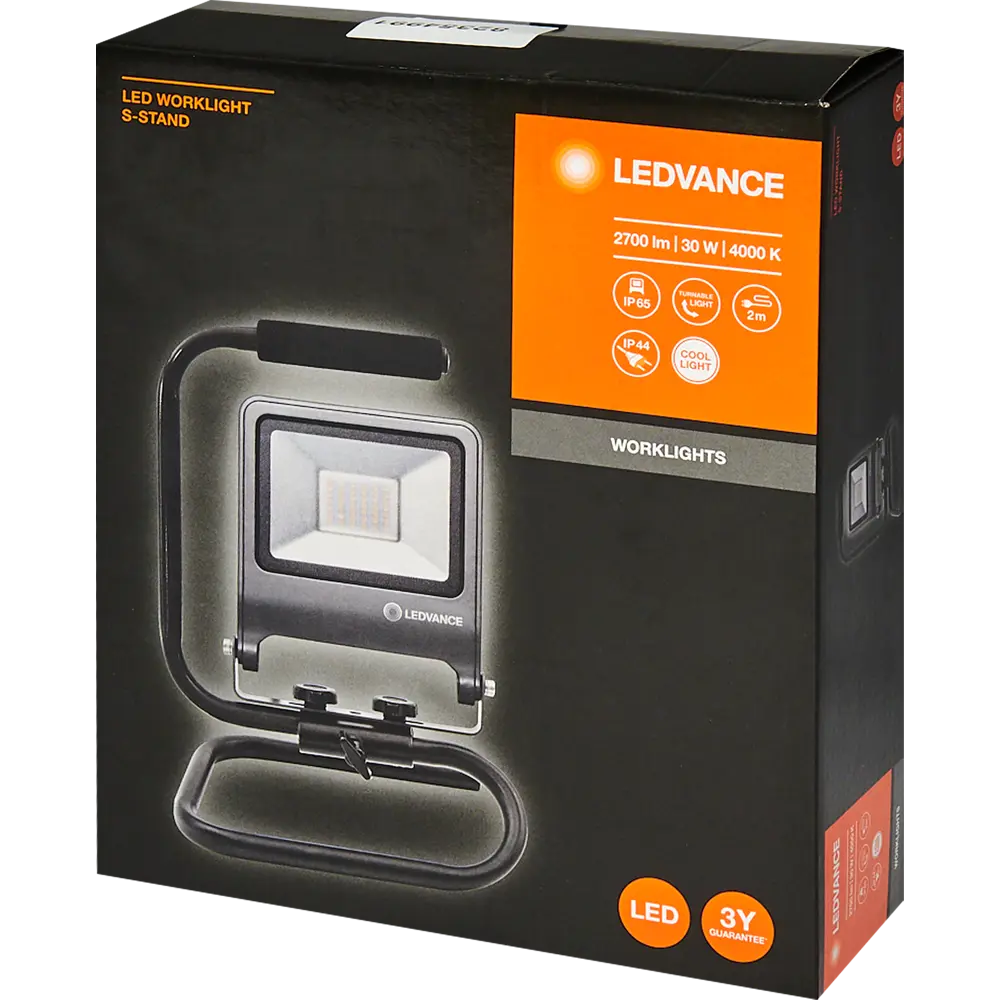 Прожектор светодиодный уличный Ledvance Work Light 30 Вт 4000K IP65 переносной, нейтральный белый свет 82354991 STLM-2025709  - Вид №5