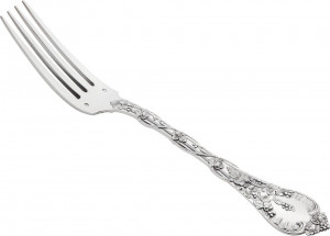 101871 Odiot Вилка столовая Odiot "Демидофф" 22,5см (серебро 925) Серебро 925