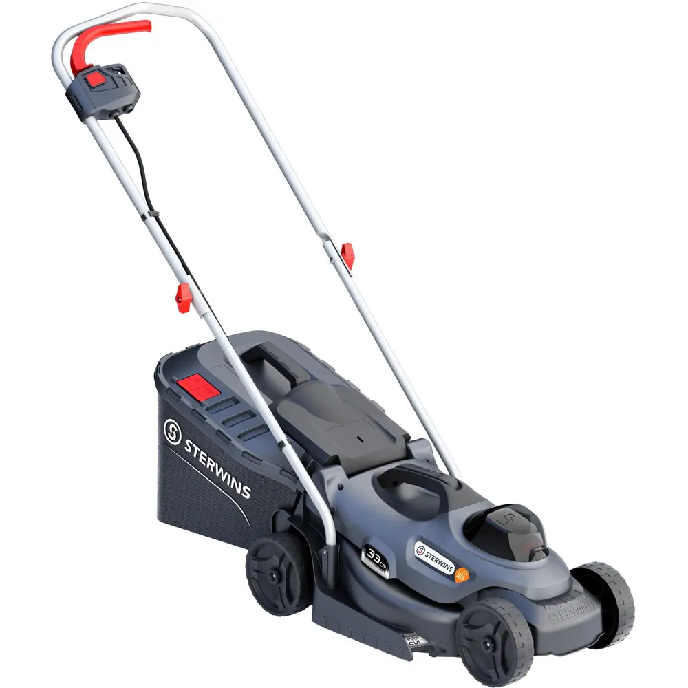 Аккумуляторная газонокосилка Sterwins 33 см с бесщеточным двигателем 82152402 STLM-0020523 - Вид №1