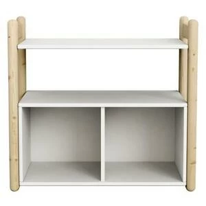 Гарнитур Mini A, 1 полка и 1 книжный шкаф, лакированный