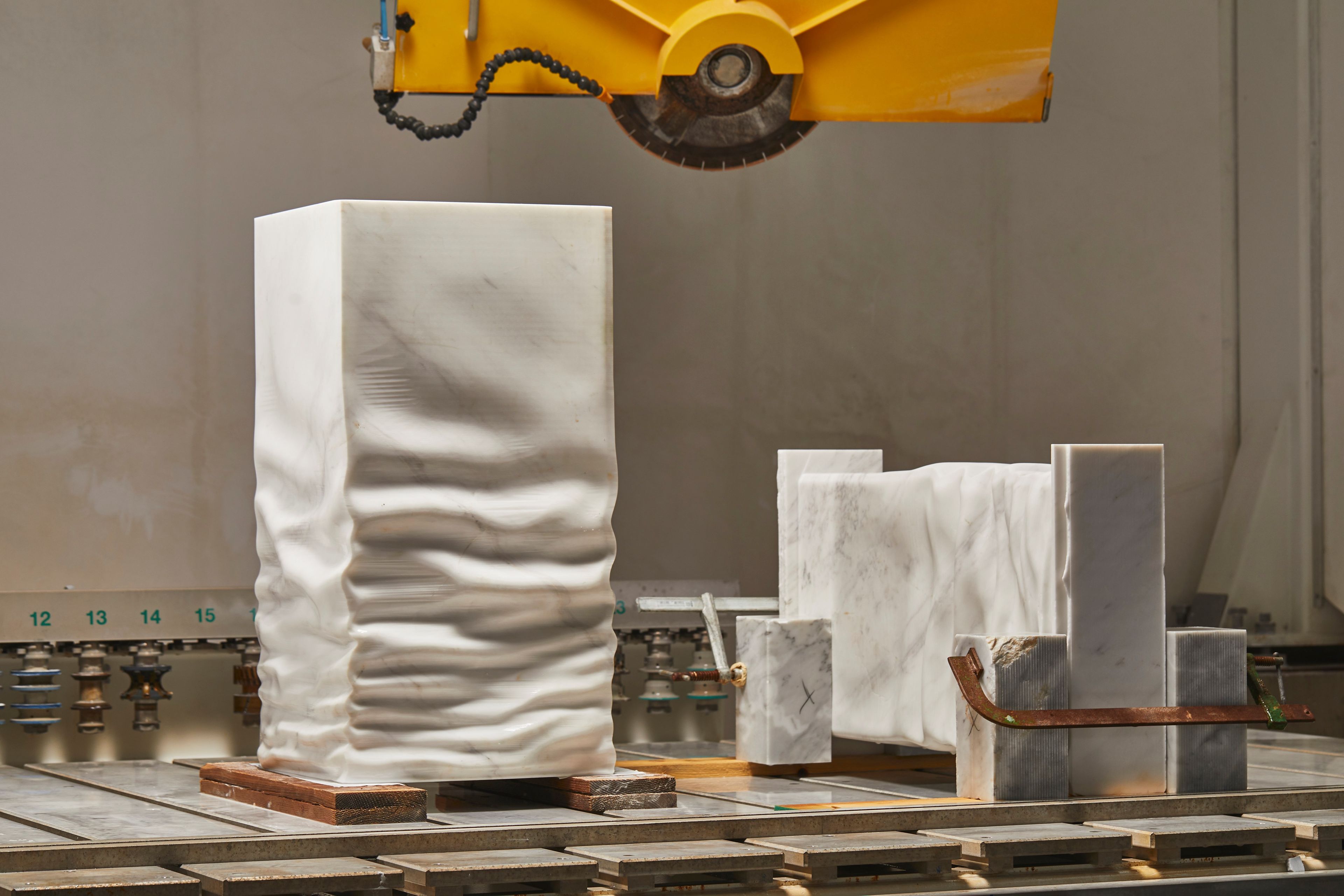 Каррарский мрамор квадратный отдельно стоящий умывальник Antoniolupi OSSIMORO ARCH-00146445 - Вид №4