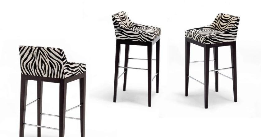 HUGUES CHEVALIER Высокий табурет со спинкой Iconic sun-id-1512192 - Вид №1