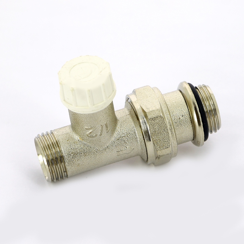 Вентиль НВ для радиаторов обратный с разъемным соединением, с уплотнительной прокладкой O-ring и стопором ITAP 1/2" 297S12 - Вид №1