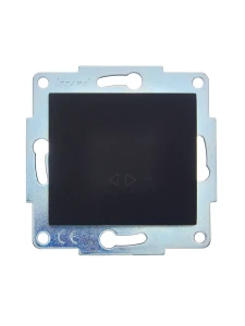 ASTI Выключатель промежуточный чёрный бархат механизм