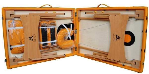 TS20111_M Массажный стол желтый NIRVANA RELAX DFC  - Вид №2