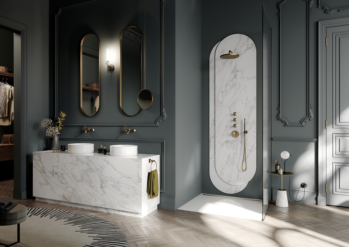 Душевой поддон KALDEWEI Сталь эмалированная 2624 454 холодный серый 40 2624454 - Вид №16