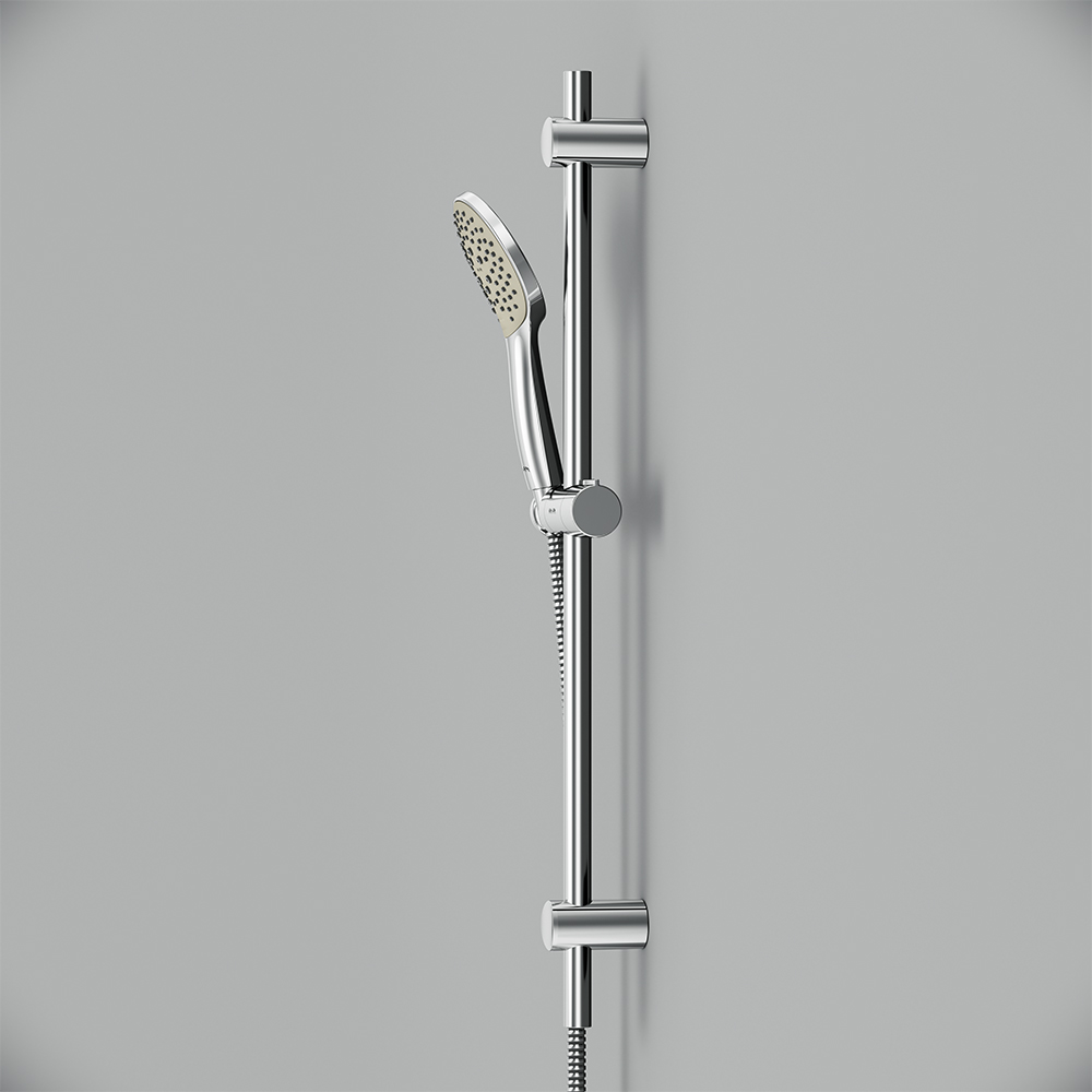 F0190100 душ.комплект: ручн.душ 3 ф-ции d 110 мм штанга 700 шланг 1 750 мм хром шт. AM.PM Gem - Вид №3