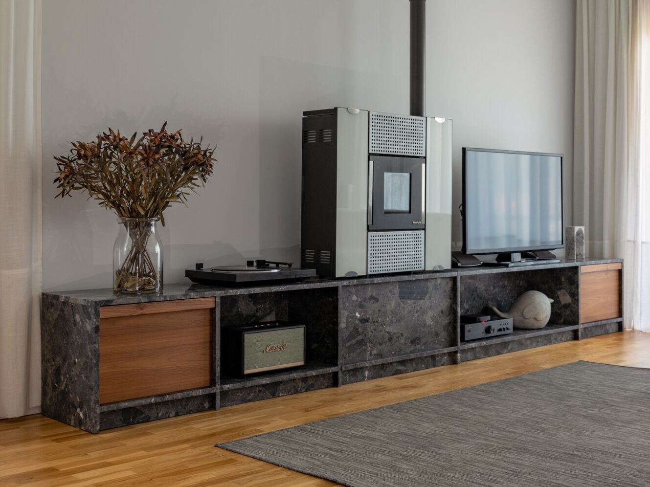 Мраморный шкаф с ящиками Maami Home ELEMENTAR ARCH-00119384