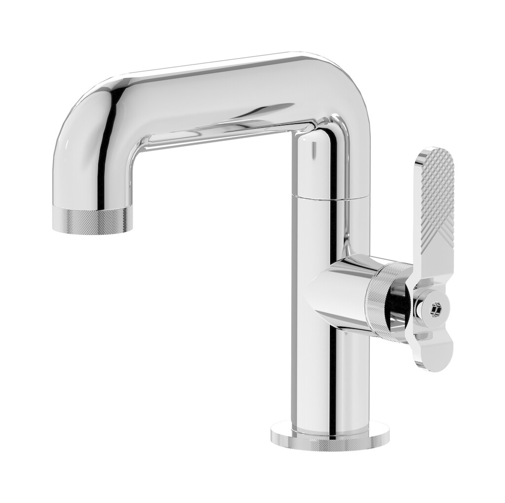 Смеситель для раковины на 1 отверстие в комплекте с донным клапаном WE ARE IB b2200cc Chrome Bold