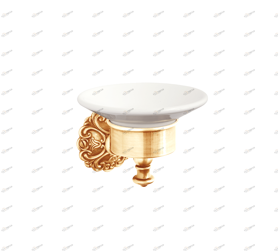 Gentry Home Настенный керамический подстаканник Ivy Темное золото GH103332 