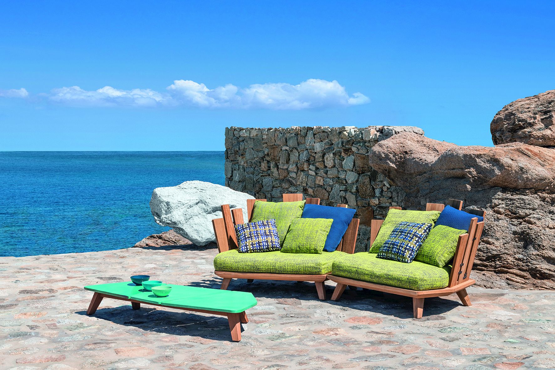 Садовое кресло из тикового дерева Ethimo Rafael ARCH-00099488 - Вид №6