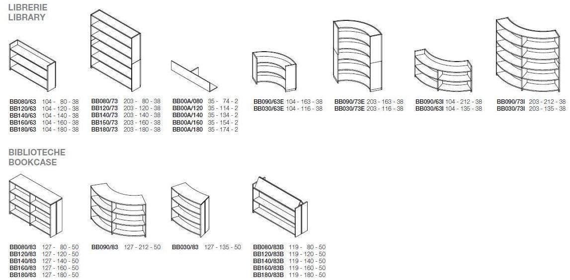 Ultom Высокий модульный офисный книжный шкаф Bengentile sun-id-1458714 - Вид №10