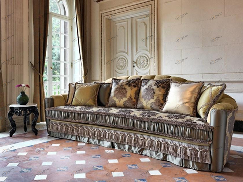 Domingo Salotti 4-х местный тканевый диван Malvina sun-id-1382988