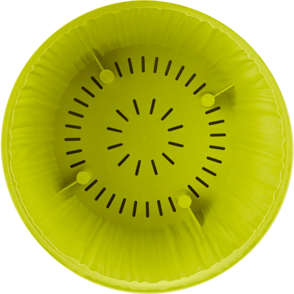 Горшок цветочный Ingreen Barcelona ø24 h21.2 см v6.5 л пластик салатовый 85114173 STLM-2144987  - Вид №2
