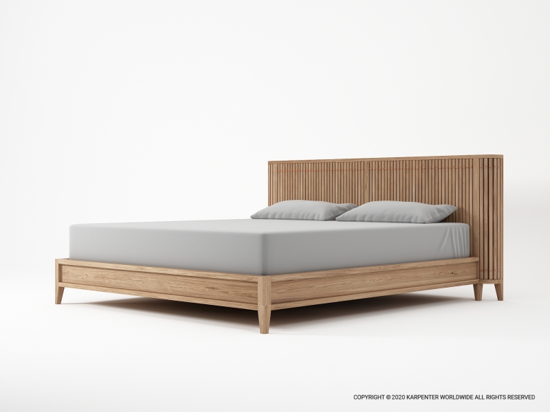 591_1246 Кровать King size без ящика Karpenter Koppar - Вид №1