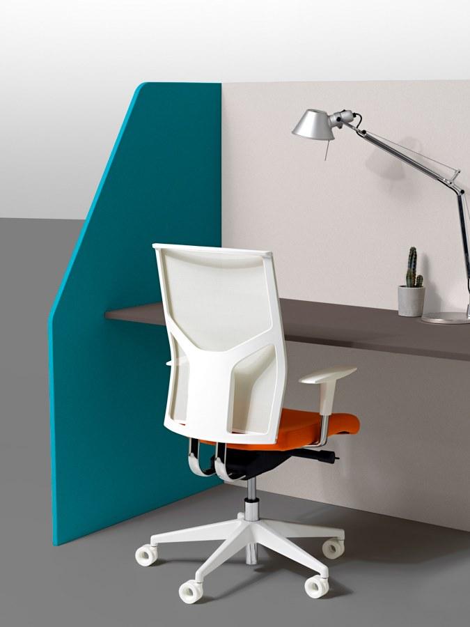 Diemme Сетчатое офисное кресло с 5 спицами и подлокотниками Fit sun-id-1497313 - Вид №6