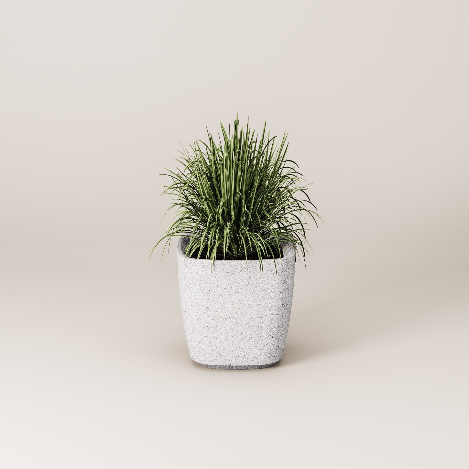 Бетонная квадратная плантатор Kremen ARCH-00077472 - Вид №3