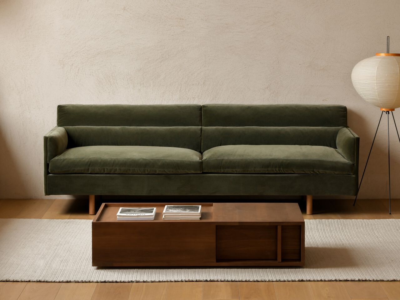 Низкий прямоугольный журнальный столик из массива дерева Air Division Mapp ARCH-00019447 - Вид №5