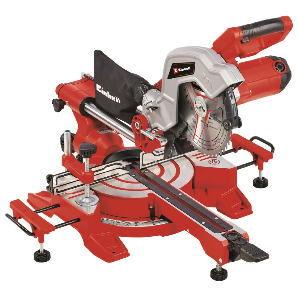 Торцовочная пила Einhell TC-SM 216 с протяжкой и лазером 84372271 STLM-1567942