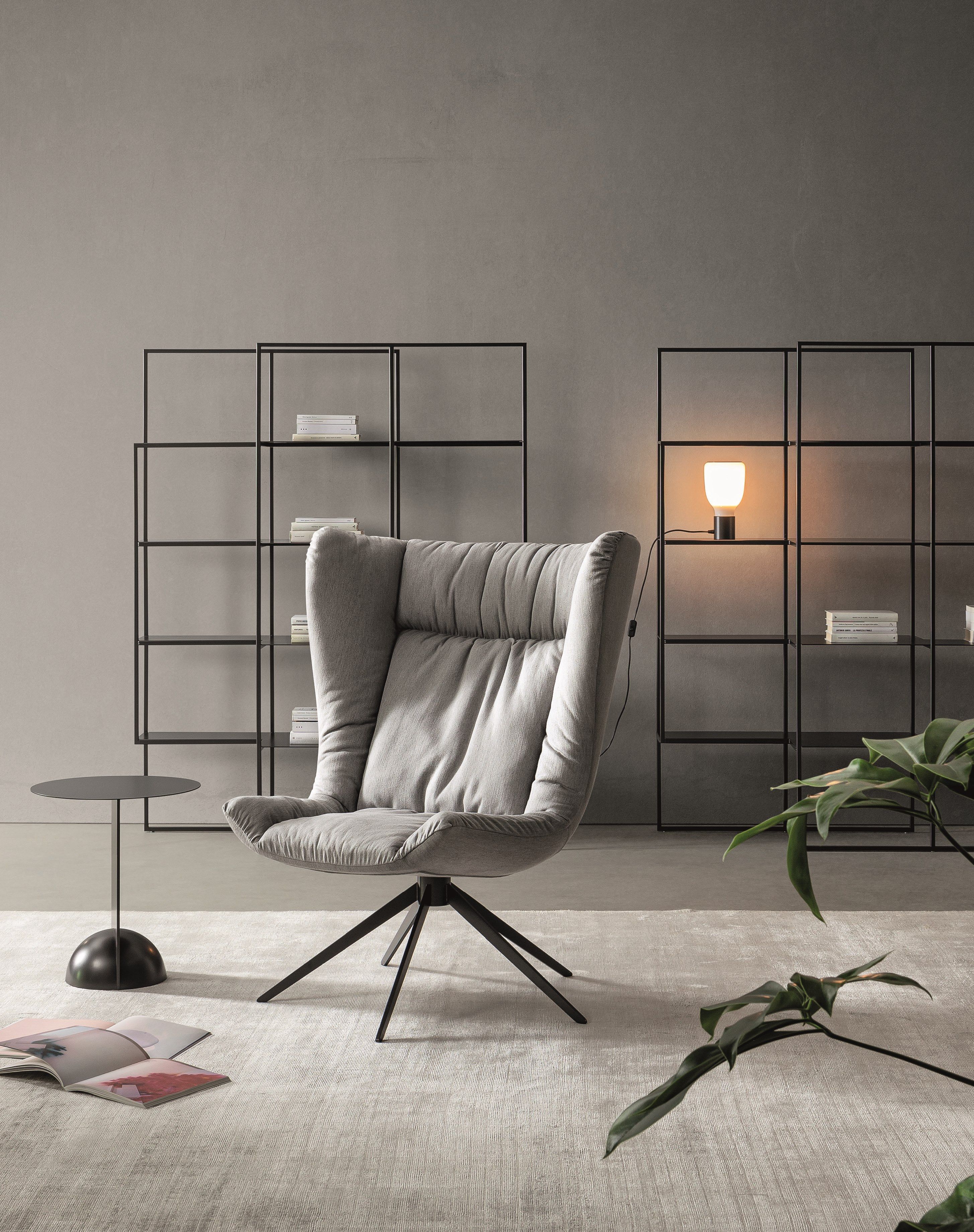 Тканевое вращающееся кресло BONALDO Колибри ARCH-00142017 - Вид №5