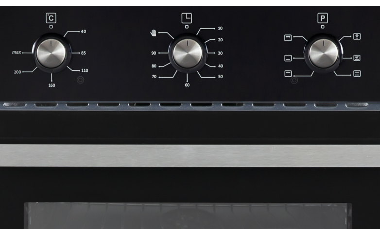 5323039 Электрический духовой шкаф MBS DE-612BL черный STDN-0138642 - Вид №2