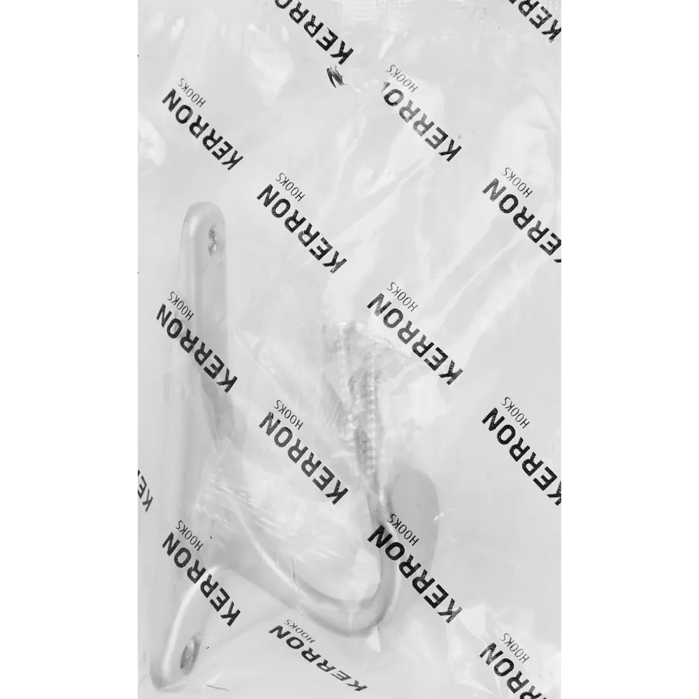 84508611 Крючок мебельный однорожковый цвет матовый хром STLM-1008503 KERRON  - Вид №3