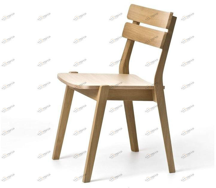 Very Wood Стул штабелируемый из дуба с открытой спинкой Frame sun-id-1497297