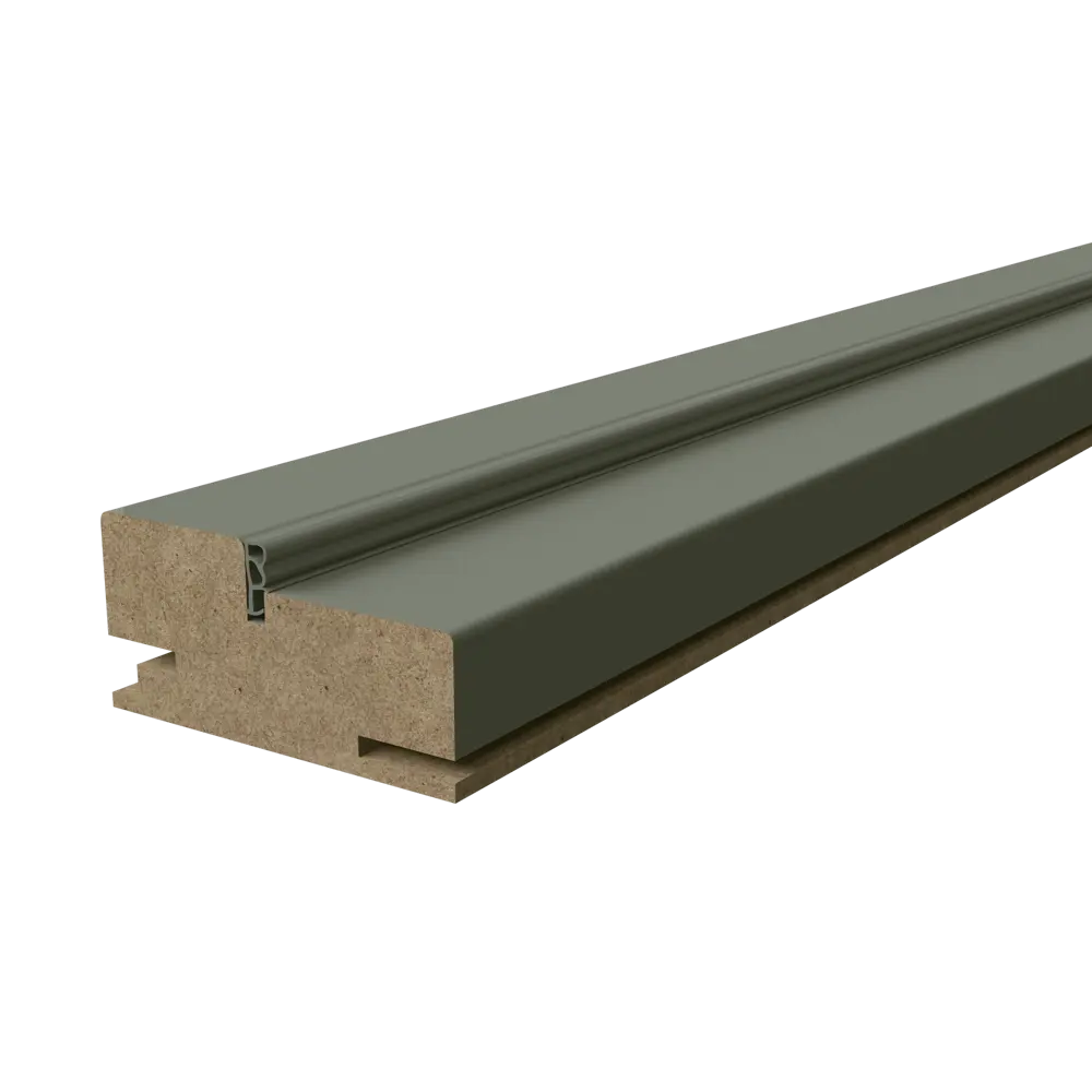 Комплект дверной коробки телескопический Сити 2100x80x38 мм ПВХ цвет форте тренто (2.5 шт.) 89390720 STLM-2121141 VFD 